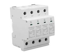 Domary Protecteur de Parafoudre AC 4P, Défense Efficace Contre Les Surtensions pour Un Usage Domestique, Performances Stables, Taille Compacte