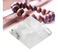 Domary Pyramide de Cristal D'améthyste Naturelle, Décoration Feng Shui avec énergie de Guérison, Bénédiction pour la Bonne Fortune