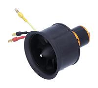 Domary QXMotor QF261150mm Moteur Brushless 34S 12 Lames Ventilateur Canalisé RC Avion Hélicoptère Noir Alliage D'aluminium En Plastique Cuivre (Dans le sens horaire 4000kV)