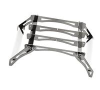 Domary Rack de Cuisson de Camping en Acier Inoxydable Poêle Extérieure Portable Pliable pour Le Camping de Randonnée