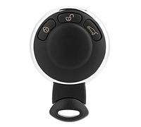 Domary Remplacement de Porte-Clés de Voiture à Distance à 3 Boutons pour Mini 2007 2008 2009 2010 2011 2012 2013 2014 KR55WK4 Télécommande D'entrée sans urable Noir