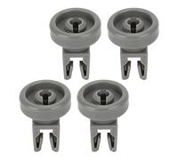 Domary Remplacement de Roue de Support Inférieur Lave-Vaisselle, Paquet 4 pour AEG Favori pour Privilège Zanussi, Pièce Compatible PP 1,0 Pouces