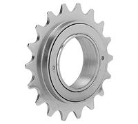 Domary Roue de Vélo à Vitesse Unique, Haute Performance, Conduite Douce, Rotation sans Effort, Volant D'inertie Arrière Léger et Durable pour Vélos à Vitesse Unique et Vélos (Argent électrolytique)