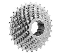 Domary Roue de Vélo Cassette 10 Vitesses 28T Roue de Pignon en Acier chromé Nickel Changement Vitesse en Douceur Léger Durable pour Pièce Rechange pour Vélos Route