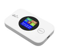 Domary Routeur WiFi 4G Portable avec Emplacement pour Carte SIM, Point D'accès Mobile Internet sans Fil Haut Débit 300 Mbps pour Voyage, Camping, Extérieur, Design Compact et Léger,
