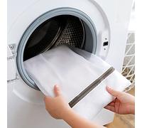 Domary Sac à Linge en Lisse, Paquet de 3 pour Soins Délicats | de Polyester Réutilisable, Bonneterie de Lingerie de Soutiens-gorge dans la Machine à Laver, Tailles Rectangulaires de