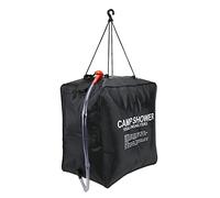 Domary Sac de Douche Solaire pour Le Camping, Douche Extérieure Chauffée | PVC étanche, Chauffe L'eau à 45 °C en 3 Heures, Interrupteur Marche/arrêt, Contrôle du débit.