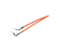 Domary Sangle D'épaule Réglable pour Appareil Photo, Sangle de Cou avec Boucles à Pression, en Continu, 98-123 Cm, pour Jumelles DSLR sans Miroir, Appareils Photo Compacts (Orange)