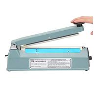 Domary Scelleuse Manuelle à Impulsion pour Sacs en Plastique, Machine de | Largeur du Joint de 20 Cm, Puissance D'impulsion de 300 W, Construction en Fer et ABS, Utilisation Alimentaire et Non