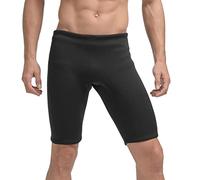 Domary Short de Combinaison en Néoprène 3mm pour Hommes, Maillot de Bain, Pantalon Plongée avec Cordon Serrage à Taille Réglable pour Le Surf et la Plongée en Apnée sous l'eau