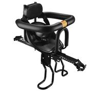 Domary Siège Enfant Avant pour Vélo, avec Repose-Pieds Réglables et Dossier, pour Enfants de 8 Mois à 7 Ans. Cadre Léger et Résistant en Plastique Alliage d'aluminium. (ABS)