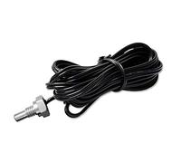 Domary Sonde de Capteur de Température Câble Ligne Thermistance 10K Lectures Précises pour le Contrôleur Température Longueur 1M Noir Sonde Capteur 10K