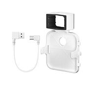 Domary Support de Prise de Courant Mural pour Module Synchronisation Blink 2, sans Perçage, Gain Place, Conception Boucle Stable avec Cordon USB Court (1)