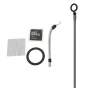 Domary Support de Téléphone Magnétique Flexible à Montage torsadé, Support de Téléphone Pliable à Col Cygne avec Vis 1/4 Pouce pour Table Bureau, Chevet Voiture, Compatible (Grise)