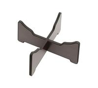 Domary Support en Acier pour Tongue Drum, Présentoir en Bois pour Handpan, Support Professionnel Instruments de Percussion, Idéal les Musiciens et batteurs. Bois Noir, T (L)