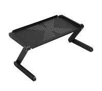 Domary Support pour Ordinateur Portable Rotatif à 360 Degrés en Alliage | Compatible avec les Ordinateurs Portables jusqu'à 17 Pouces, capacité de Poids de 33,1 Lb, Hauteur Réglable de 480 Mm,