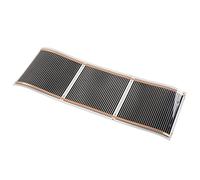 Domary Tapis Chauffant électrique au Sol, Système de Chaleur Radiante à Faible Bruit et économie D'énergie pour la Maison et la Salle de Bain, 95cm (25x95cm / 9,84x37,4 pouces)
