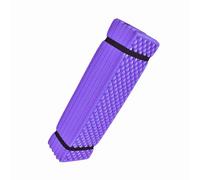 Domary Tapis de Camping en Mousse D'extérieur Pliable, Tente de Plage, Matelas Imperméable fabriqué à Partir du Dernier Matériau XPE, Forme Cellule D'œuf Confortable pour Le Yo (Violette)