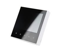 Domary Thermostat WiFi à écran Tactile, Programmable Hebdomadaire avec 6 Modes de Temps et Verrouillage Enfant, Commande Vocale Compatible avec la Maison pour Chaudière à Gaz de (pour)