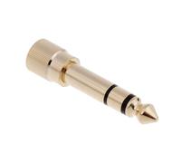 Domasvmd Adaptateur 6,35 mm vers 3,5 mm plaqué 6,35 mm mâle vers 3,5 femelle pour casque numérique piano clavier connecteur portable