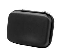 Domasvmd Boîte de rangement portable de voyage pour câble de chargement, batteries, cartes mémoire, appareils photo et plus encore étui de protection pour appareil photo numérique
