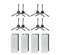 Domasvmd Brosses latérales pour aspirateur robot - Pièces de rechange - Tissu pour aspirateur - Accessoires pour aspirateur DGN22