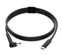 Domasvmd Câble USB C PD type C mâle vers mâle 5,5 x 2,1 mm, 5,5 x 2,5 mm, 4,8 x 1,7 mm, câble 20 V pour routeurs, connecteur d'alimentation, lumières LED, entrée femelle de type C vers câble de 5,5 x
