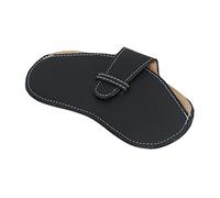Domasvmd Étui à lunettes portable en cuir pour femme et homme - Léger et durable - Rétro - Durable