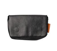 Domasvmd Étui de protection de voyage en cuir synthétique pour appareil photo - Rangement sécurisé et pratique, Noir élégant.
