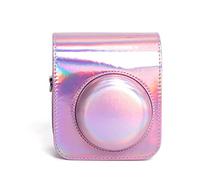 Domasvmd Étui pour appareil photo 12 en cuir PU avec bandoulière - Housse de protection pour appareil photo