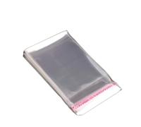Domasvmd Lot de 100 petits sacs en cellophane épais et transparents refermables pour emballage de bijoux et boutons de manchette pour homme