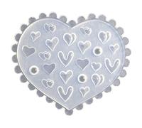 Domasvmd Moule en Silicone 3D pour Nail Art - Motif Papillon et Fleurs - Décoration d'Ongles - Silicone Acrylique