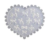 Domasvmd Moule en Silicone 3D pour Nail Art - Motif Papillon et Fleurs - Décoration d'Ongles - Silicone Acrylique