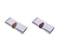 Domasvmd Organiseur de bijoux de voyage pour étui - Rouleau de bijoux pliable - Portable à suspendre - En feutre - Organisateur de bijoux avec tiroirs pour maquillage