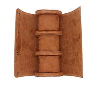 Domasvmd Rouleau de montre de voyage pour étui pour 3 montres, affichage de voyage, partenaire de voyage, montre pour support
