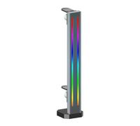 Domasvmd Support de carte graphique en alliage d'aluminium coloré 5 V 3 broches RVB vertical GPU Support GPU Cadre de support ARGB Sync Gpu Support de carte graphique