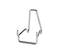 Domasvmd Support en métal pour pierres précieuses et minérales, support de présentation en géode de roche pour photos, objets de collection, supports minéraux pour affichage, Argenté.