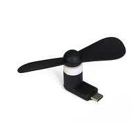 Domasvmd Ventilateur de téléphone portable de type C Port USB C Ventilateur pour appareils Accessoires Ventilateurs d'extérieur pour appareils, téléphones, tablettes