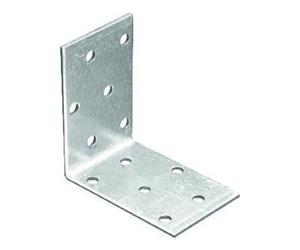 domax domax Équerre pour plaque perforée 80x80x60x2,5 mm Quantité:20