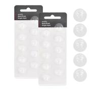 Dome Appareil Auditif 8 mm Single Vent, Dome pour Appareil Auditif Oticon, 20 PCS Dômes en Silicone pour Appareil Auditif, Accessoires Compatibles avec Oticon Minifit