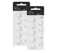 Dôme auditif pour les remplacements Oticon Minifit Open Vent Bass Domes (8 mm/Lot de 2), Dôme universel pour les accessoires d'aide auditive Oticon