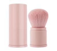 Dome Blusher - Face Brush For Powder Foundation | Portable Powder Brush, Retractable Foundation, Portable Blush Makeup Tool, Small Cosmetic Applicator For Travel Home