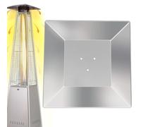 - Dôme chauffant, panneau réflecteur pour chauffage de terrasse | Déflecteur de chaleur pour cuisinière, couvercle de dôme économe en énergie, foyer, chaleur pour terrasse extérieure