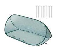 Dôme de Filet de Jardin - Cage en Maille Pop-up en Polyester, Couverture végétale Pliable, abri à Cadre en Acier élastique | Pare- Respirant résistant aux Oiseaux, pour Cour, Patio, Porche, Pays