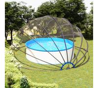 vidaXL Dôme de piscine 550x275 cm 92798