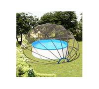 vidaXL Dôme de piscine 550x275 cm 92798
