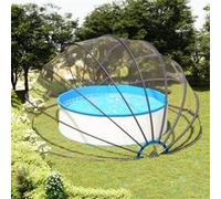 vidaXL Dôme de piscine 559x275 cm 92798