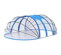 Dôme de Piscine, Abri de Piscine Tente de Piscine Dôme de Piscine Ovale 620x410x205 cm