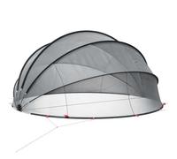 Dôme de Piscine, Dôme de Protection Tente Abri de Piscine Hors Sol Noir 472 x 460 x 229 cm