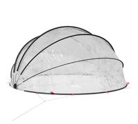 Dôme de Piscine, Dôme de Protection Tente Abri de Piscine Hors Sol Transparent 430 x 430 x 210 cm PVC